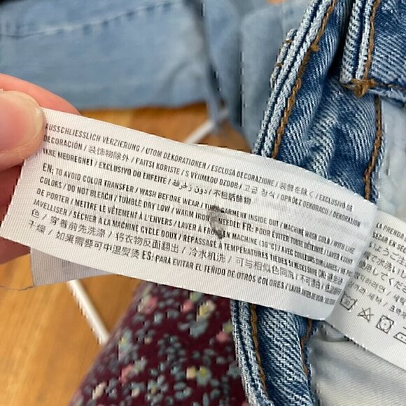 ABERCROMBIE FITCH A&F Skinny High Rise Medium Wash Ripped Rips 24 00 CURVE LOVE - Picture 9 of 12